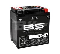 BS battery 300631 bix30l AGM SLA Moto Batterie Noir