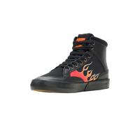 Harley Davidson Baskets hautes 'Nat' orange / rouge orangé / noir / blanc, Taille 43