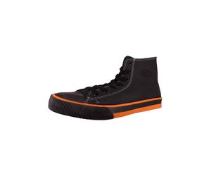 Harley Davidson Baskets hautes orange / noir, Taille 46