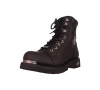 Harley Davidson Bottines à lacets noir / argent, Taille 46