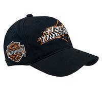 HARLEY-DAVIDSON Casquette Joy Ride Bar & Shield pour Homme - Noir BC05230
