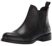 HARLEY-DAVIDSON Chaussures pour femme - Chelsea Delano - D84408 - Noir, Noir , 37 EU