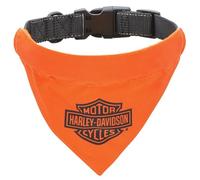 Harley-Davidson Collier pour chien avec bandana - Accessoire Chien - Taille L/XL - 45,7 - 66 cm - Fermoir réglable