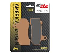 TRW Jeu de plaquettes de frein MCB781SV Street Kit frittées Noir