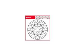 Harley Davidson FXDB 1690 2014-2016 TRW Disque De Frein Flottant Rond MSW510