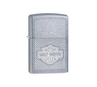 Zippo Harley Davidson gravé GRIS G