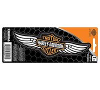 HARLEY-DAVIDSON H-D Bar & Shield with Wings Autocollant en vinyle CG30517