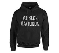 Harley-Davidson Heritage 30296635 Sweat à capuche pour homme Noir, Noir, M