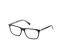 HARLEY-DAVIDSON Montures de lunettes de prescription pour hommes, Noir/cristal, 57 (L)