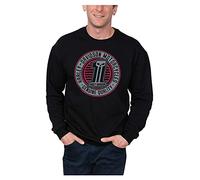 Harley-Davidson Pull en polaire pour homme Motif tête de mort Noir, noir, X-Large