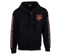 HARLEY-DAVIDSON Sweat à capuche pour homme, Noir , M