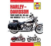 Harley Davidson TWIN CAM 88 96 & 001 (Haynes Service & Repair Manual) by Haynes(2014-07-01)