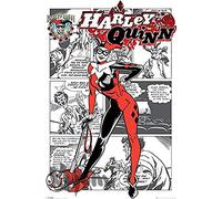 Harley Quinn aka DR. Francis Harleen Quinzel Poster Maxi, en Bois, Multicolore