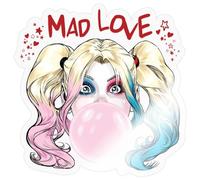 Harley Quinn Amour Fou Autocollant Sticker