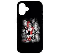 Harley Quinn Bad Gals Black & White Coque pour iPhone 16
