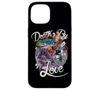 Harley Quinn Joker Death by Love Coque pour iPhone 15