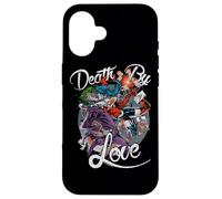 Harley Quinn Joker Death by Love Coque pour iPhone 16
