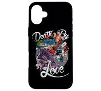 Harley Quinn Joker Death by Love Coque pour iPhone 16 Plus