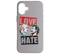Harley Quinn Joker Love Hate Coque pour iPhone 16 Plus