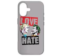 Harley Quinn Joker Love Hate Coque pour iPhone 17