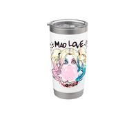 Harley Quinn Mad Love Gobelet isotherme en acier inoxydable double paroi