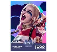 Harley_Quinn Puzzle 1000 Pieces Cadeau Unique Joker Jeu Éducatif Challenge Toy À De Qualité Supérieure Peinture Art pour Adultes Enfants 70x50cm/1000pcs