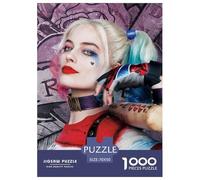 Harley_Quinn Puzzles 1000 Pieces Cadeau Unique Joker Jeu Éducatif Challenge Toy À De Qualité Supérieure Peinture Art pour Adultes Enfants 70x50cm/1000pcs