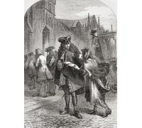Harley recevant The Legion's Memorial 1701. Écrit par Daniel Defoe, il a exigé la libération des pétitionnaires Kentish qui avaient demandé au Parlement de soutenir le roi dans une guerre imminente