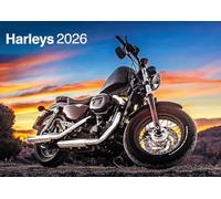 Harleys - Harley Davidson 2026 Calendrier - Calendario