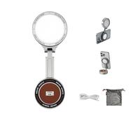 Harlowe Sol 5 Lampe à Selfie Bicolore, Compatible avec MagSafe, 2700-6500 K, éclairage Portable pour Photographie, Tournage, Diffusion en Direct, vidéoconférence
