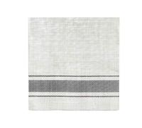Harman Bistro à rayures Serviette en Papier Luncheon gris