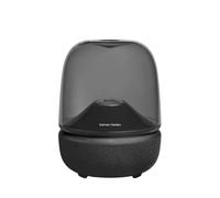 Harman Kardon Aura Studio 5 Haut-Parleur Bluetooth Home - Technologie de Champ sonore Constant avec Design de Haut-Parleur à 3 Voies - Connexion Multi-Haut-parleurs par Auracast - Lumières colorées