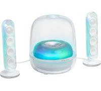Harman-Kardon Enceinte SoundSticks 5 – Bluetooth 2.1 canaux, HDMI – Blanc