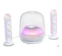 Harman-Kardon Enceinte SoundSticks 5 – Bluetooth 2.1 canaux, HDMI – Blanc