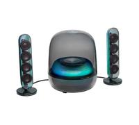 Harman-Kardon Enceintes sans fil Soundstick 5 – 2.1 canaux Bluetooth, HDMI, éclairage – Noir