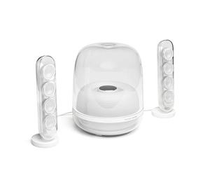 Harman Kardon SoundSticks 4 Système de Haut-parleurs Bluetooth Blanc