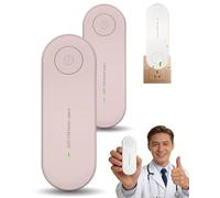 Harmonia Divine Purificateur D'air - Libère En Continu Des Ions Négatifs 24h/24 Et 7j/7 Pour Purifier L'air Et éliminer Les Odeurs, Léger Et Portable, Fonctionnement Ultra-Silencieux (Rose 2PCS)