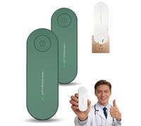 Harmonia Divine Purificateur D'air - Libère En Continu Des Ions Négatifs 24h/24 Et 7j/7 Pour Purifier L'air Et éliminer Les Odeurs, Léger Et Portable, Fonctionnement Ultra-Silencieux (Vert 1PC)