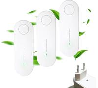 Harmonia Divine Purificateur d'Air, Purificateur d air Pour Cuisine Chambre Salon Garage Salle De Bain Pour Animaux (White/3pc)
