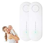 Harmonia Divine Purificateur D'air, Purificateur D'air Ionique Harmonia Divine, Ventilation à 360°, Silencieux Et économe En énergie. Idéal Pour La Maison Et Les Voyages (White 2pcs)