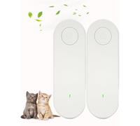 Harmonia Divine Purificateur D'air, Purificateur D'air Ionique Idéal Pour Les Foyers Avec Chats, éliminant Les Odeurs Et La Poussière, Silencieux Et Adapté à Toutes Les Pièces (2, White)