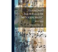 Harmonic Materials of Modern Music; Resources of the Tempered Scale