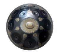 Harmonic Tambour À Main - 9/10/12 Notes 22 Pouces Mandala Tank Instrument De Percussion En Acier, Tambour De Handpan Pour Instruments De Handpan Pour Adultes(B,9 notes)