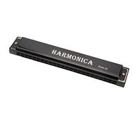 Harmonica 24 Trous, Conception Légère et Durable | boîtier en plastique, son exquis, parfait pour les , adapté aux débutants