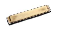 Harmonica 24 Trous Polyphonique Clé C Performance Professionnelle Débutant Harmonica Adulte Accentué (Color : Bronze)