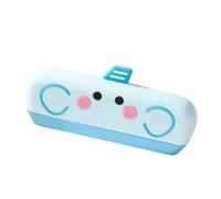Harmonica à souffler pour - Instrument de musique de dessin animé de 15 cm, jouet d'entraînement respiratoire, gadget musical portable lavable en toute sécurité | Outil de rythme d'apprentissa