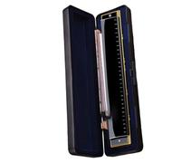 Harmonica Blues Harmonica En C Accentué/diatonique 28 Trous | Harmonica professionnel en C accentué/diatonique à 28 trous pour débutants et adultes.(28-hole diatonic Black)
