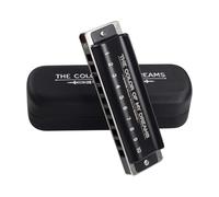 Harmonica Blues The Color of My Dreams Harmonica 10 trous 20 tons avec peigne en ABS importé pour professionnels débutants (touche A)