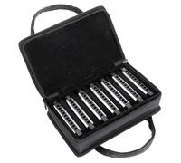 Harmonica - Classic Cantabile - AHBS-7 - Set de 7 pièces - Acier inoxydable - Facile à entretenir