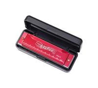 Harmonica débutant pour adultes - Organe de bouche bleue avec 10 trous 20 tons, facile à jouer la harpe | Jouet d'apprentissage musical pour les, starter harmonica pour l'éducation de la petit